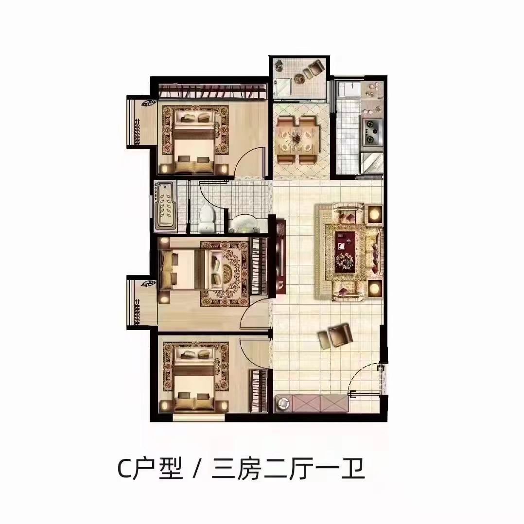 沙井3栋社区【后亭内部价】精装一房首付29万起(图9)